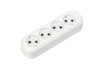 Smartbuy SBE-10-4-00-N Колодка бытовая, 4 гнезда 10А/2,2кВт