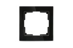 Smartbuy SBE-05b-Glass-FR-1 Рамка 1-местная стекло черная Нептун