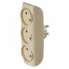 Smartbuy SBE-10-A04i-3 Разветвитель сетевой Тройник , 3 гнезда без заземления 10А 250B