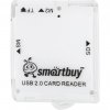 Smartbuy SBR-713-W Картридер 713, USB 2.0 - SD/microSD/MS/M2