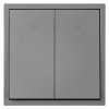 Smartbuy SBE-09g-10-SW22-0 Выключатель проходной 2-клавишный 10А