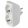 Smartbuy SBE-16-A04w-2z Разветвитель сетевой Тройник , 2 гнезда с заземлением 16А 250B