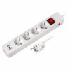 Smartbuy SBSP-30C-W Сетевой фильтр c USB+Type C, 16А, 4 гнезда, c з/ш, с з/к