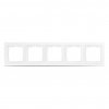 Smartbuy SBE-05w-Plastic-FR-5 Рамка 5-местная пластик