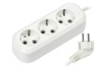 Smartbuy SBE-16-3-15-Z Удлинитель, 3 гнезда 15 метров 16А/3,5кВт ПВС 3х1,0