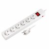 Smartbuy SBSP-6-50-W Сетевой фильтр 16А, 3500 Вт, 6 гнезд, без з/ш, с з/к, ПВС