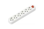 Smartbuy SBE-16-6-02-ZS Удлинитель, 6 гнезд 2 м, 16А/3,5кВт ПВС 3х1,0