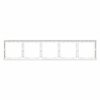 Smartbuy SBE-09w-00-FR-5 Рамка 5-местная белая Капелла