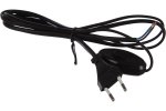 Smartbuy SBE-06-P05-b Шнур с плоской вилкой и проходным выключателем, 1,7 метра ШВВП 2х0,75