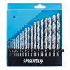 Smartbuy SBT-SDM-19P1 Набор 19 сверл по металлу, D от 1 до 10 мм с шагом 0.5 мм