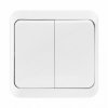 Smartbuy SBE-03w-10-SW2-0 Выключатель 2-клавишный 10А