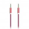 Smartbuy A-35-35 red AUX кабель 3.5-3.5 мм (M-M), 1 м