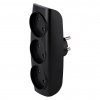 Smartbuy SBE-10-A04b-3 Разветвитель сетевой Тройник , 3 гнезда без заземления 10А 250B