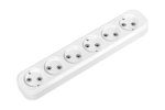 Smartbuy SBE-10-6-00-N Колодка бытовая, 6 гнезд 10А/2,2кВт