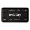 Smartbuy SBRH-750-K Картридер + Хаб 750, USB 2.0 3 порта+SD/microSD/MS/M2 Combo