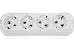 Smartbuy SBE-16-4-00-Z Колодка бытовая, 4 гнезда 16А/3,5кВт