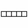 Smartbuy SBE-09b-00-FR-5 Рамка 5-местная черная Капелла
