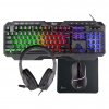 Smartbuy SBC610GK Набор игровой клавиатура+мышь+гарнитура+коврик F10
