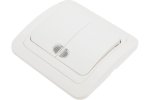 Smartbuy SBE-02w-10-SW2-1-c Выключатель 2-клавишный с индикатором 10А