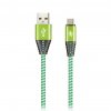 Smartbuy iK-12HH green Дата-кабель MicroUSB HEDGEHOG