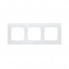 Smartbuy SBE-05w-Glass-FR-3 Рамка 3-местная стекло
