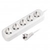 Smartbuy SBE-16-5-03-Z Удлинитель, 5 гнезд 3 метра 16А/3,5кВт ПВС 3х1,0