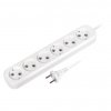 Smartbuy SBE-10-6-05-N Удлинитель, 6 гнезд 5 метров 10А/2,2кВт