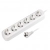 Smartbuy SBE-16-6-03-Z Удлинитель, 6 гнезд 3 метра 16А/3,5кВт ПВС 3х1,0