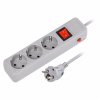 Smartbuy SBSP-3-50-G Сетевой фильтр 16А, 3500 Вт, 3 гнезда, без з/ш, с з/к, ПВС