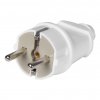 Smartbuy SBE-16-P01-w Вилка, прямая с заземлением белая 16А 250В