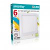 Smartbuy SBL-DLSq-6-4K Встраиваемый (LED) светильник DL