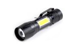 Smartbuy SBF-104 Светодиодный алюминиевый фонарь 3Вт LED+ 3 Вт COB, AA