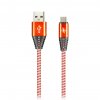 Smartbuy iK-12HH red Дата-кабель MicroUSB HEDGEHOG