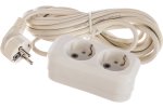 Smartbuy SBE-16-2-05-Z Удлинитель, 2 гнезда 5 метров 16А/3,5кВт ПВС 3х1,0