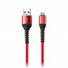 Smartbuy iK-12sp red Дата-кабель USB - micro USB, спиральный