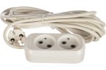 Smartbuy SBE-10-2-05-N Удлинитель, 2 гнезда 5 метров 10А/2,2кВт