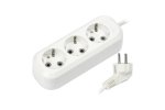 Smartbuy SBE-16-3-02-Z Удлинитель, 3 гнезда 2 метра 16А/3,5кВт ПВС 3х1,0