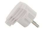Smartbuy SBE-16-P02-w Вилка, угловая с заземлением белая 16А 250В