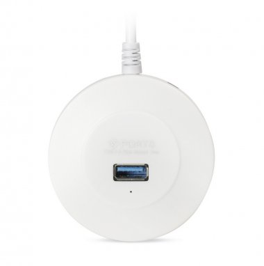 Фотография товара 'Smartbuy SBHA-7314-W USB 3.0 хаб, 4 порта, СуперЭконом круглый'