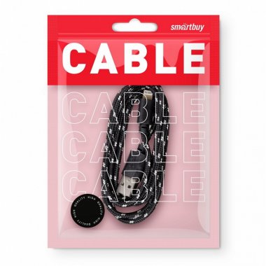 Фотография товара 'Smartbuy iK-512n black Дата-кабель USB - 8-pin для Apple'