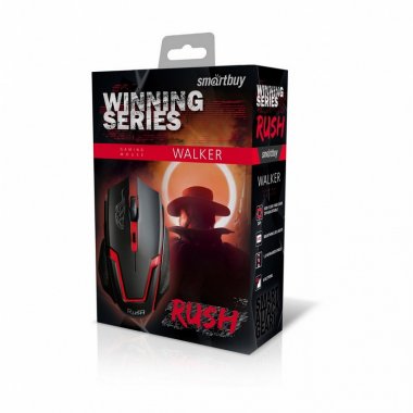 Фотография товара 'Smartbuy SBM-722G-K Мышь игровая проводная RUSH Walker'