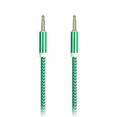 Фотография товара 'Smartbuy A-35-35 green AUX кабель 3.5-3.5 мм (M-M), 1 м'