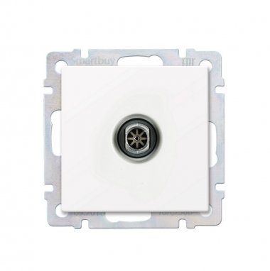 Фотография товара 'Smartbuy SBE-05w-S1-TV Розетка телевизионная белая'
