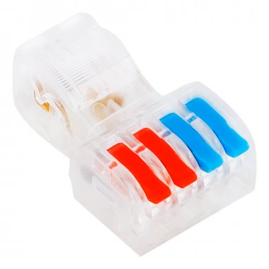 Фотография товара 'Smartbuy SBE-tcwcc-4 Строительно-монтажный быстроразъемный кабельный зажим, 2-4 полюсов'