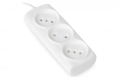 Фотография товара 'Smartbuy SBE-10-3-03-F Удлинитель 3 гнезда 3 метра 6А/1,35кВт без заземления ШВВП 2х0,75мм?'