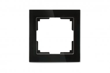 Фотография товара 'Smartbuy SBE-05b-Glass-FR-1 Рамка 1-местная стекло черная Нептун'