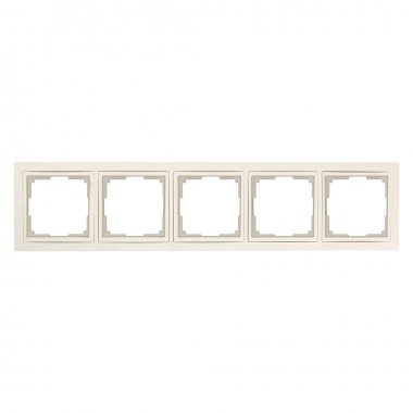 Фотография товара 'Smartbuy SBE-05i-Plastic-FR-5 Рамка 5-местная пластик'