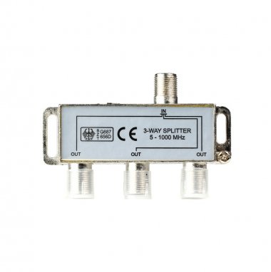 Фотография товара 'Smartbuy A223 Делитель ТВ-сигнала ("Краб") (в т.ч. Для цифрового ТВ)'