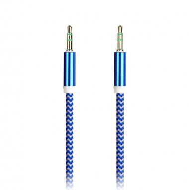 Фотография товара 'Smartbuy A-35-35 blue AUX кабель 3.5-3.5 мм (M-M), 1 м'
