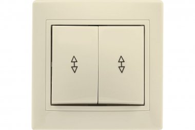 Фотография товара 'Smartbuy SBE-01i-10-SW22-0 Выключатель проходной 2-клавишный 10А'